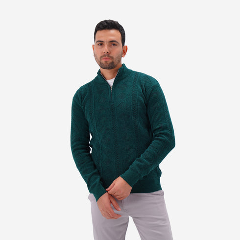 Velvet Knit Pullover -Code ( 40205 )