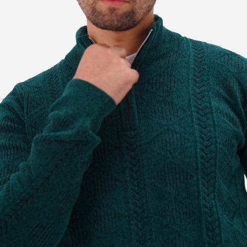 Velvet Knit Pullover -Code ( 40205 )