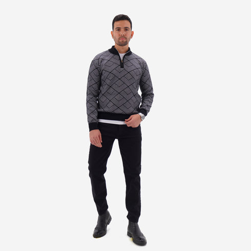 Velvet Knit Pullover - Code ( 40224 )