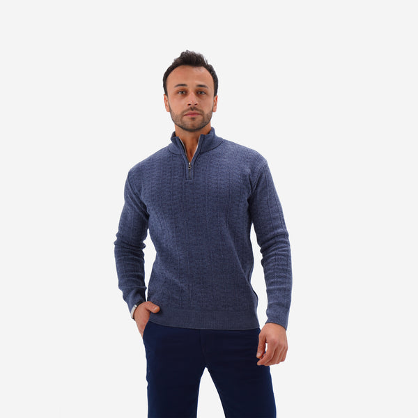 Velvet Knit Pullover -Code ( 40216 )