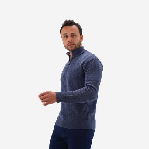 Velvet Knit Pullover -Code ( 40216 )