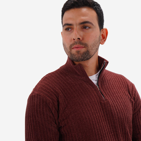 Velvet Knit Pullover - Code ( 40219 )