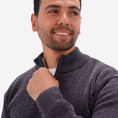 Velvet Knit Pullover -Code ( 40216 )