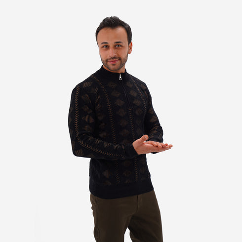 Velvet Knit Pullover -Code ( 40205 )