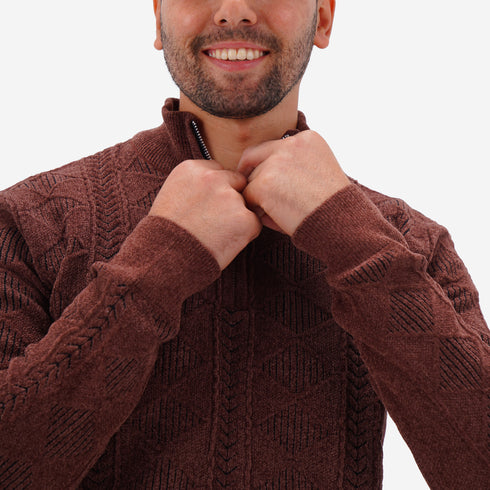 Velvet Knit Pullover -Code ( 40205 )