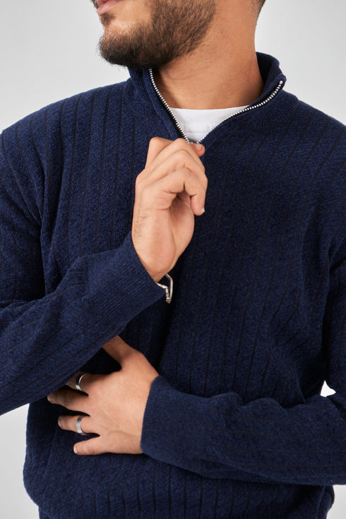 Velvet Knit Pullover - Code ( 40212 )