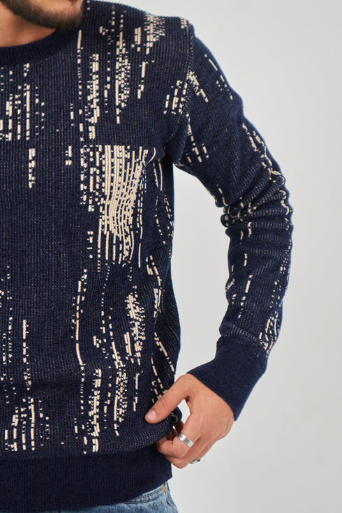 Velvet Knit Pullover - Code ( 40218 )