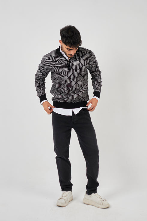 Velvet Knit Pullover - Code ( 40224 )