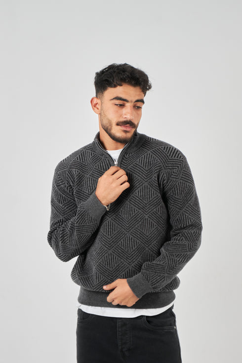 Velvet Knit Pullover - Code ( 40224 )