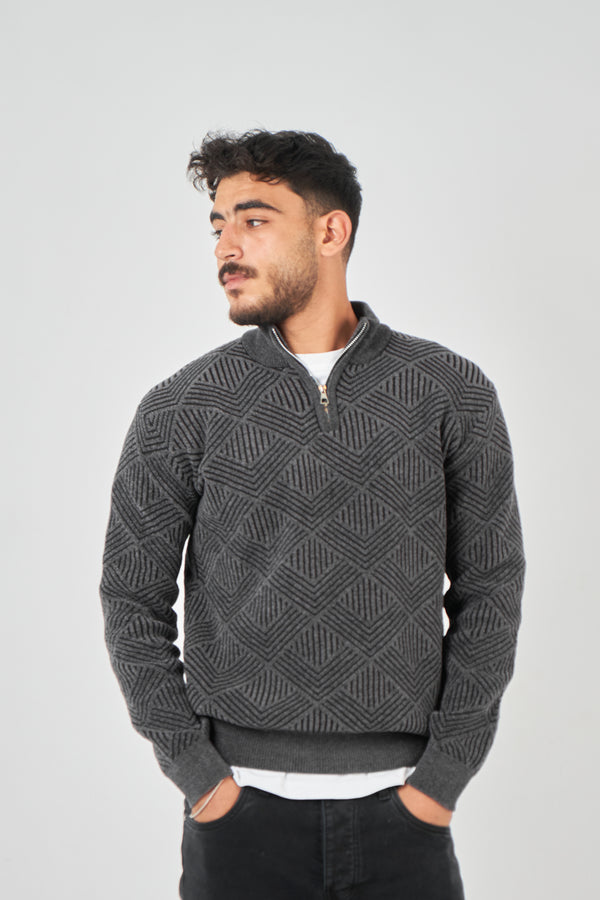 Velvet Knit Pullover - Code ( 40224 )