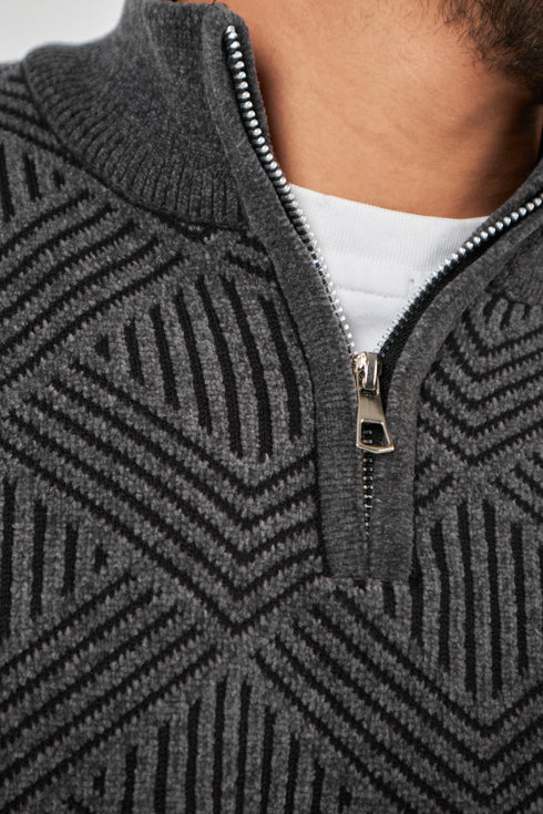 Velvet Knit Pullover - Code ( 40224 )