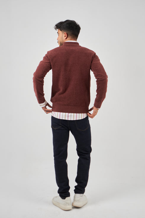 Velvet Knit Pullover - Code ( 40213 )