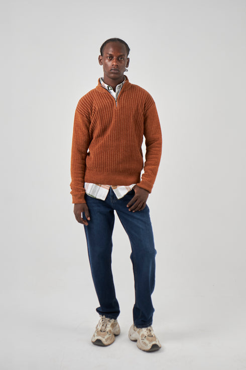 Velvet Knit Pullover - Code ( 40219 )